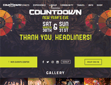 Tablet Screenshot of countdownnye.com